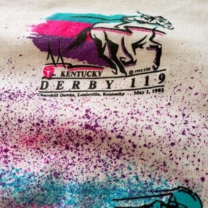 VINTAGE 1993 Kentucky Derby official Shirt NEW